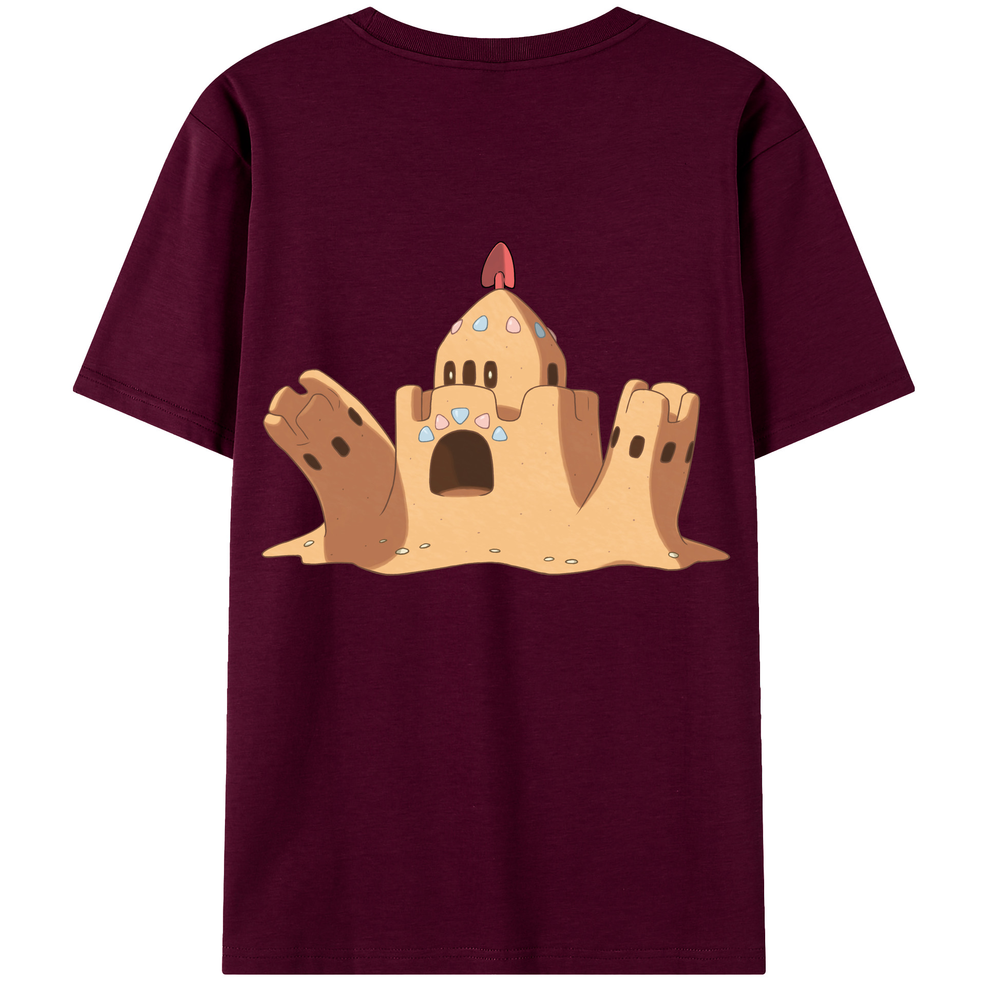 （画像用） ポケットモンスター Pokémon レディース半袖Tシャツ(バックプリント)